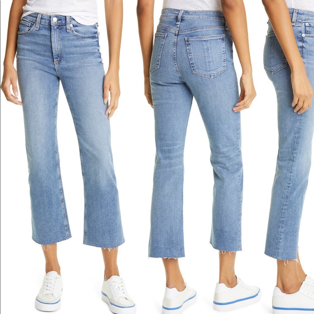 rag & bone Sky Blue Ankle Jeans